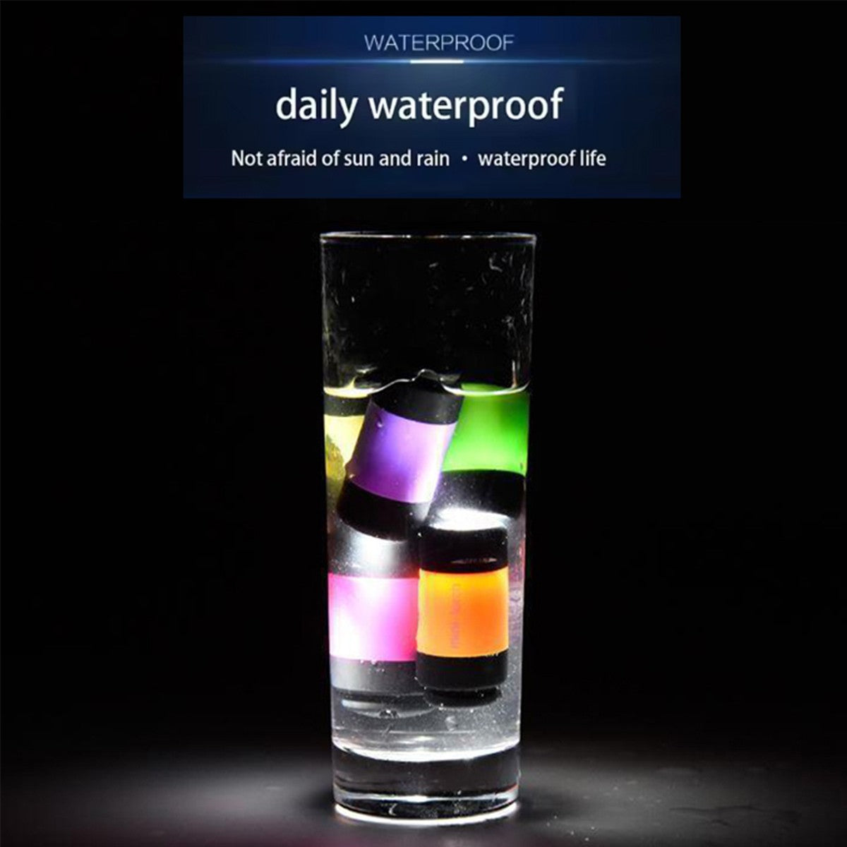 USB Rechargeable LED Multifunctional Strong Light Pocket Keychain Flashlight Waterproof Outdoor Hiking Camping Mini Flashlight