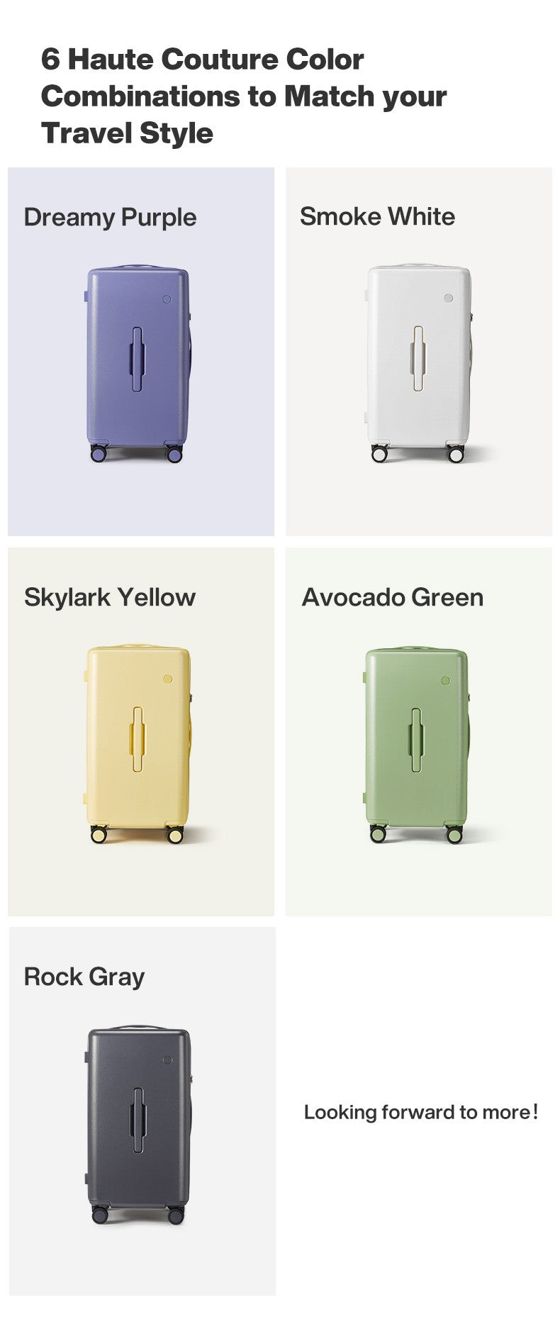 Mixi Large-Capacity Suitcase 24 26nch Checked in Rolling Wheels PC Luggage TSA Lock Trolley Case Travel Suitcases Trunk M9301