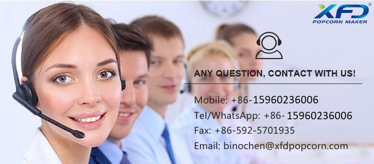 Cinema PopCorn Machine Maker Wrapped Sugar Machine Popcorn Caramelizer Cooker and Coater