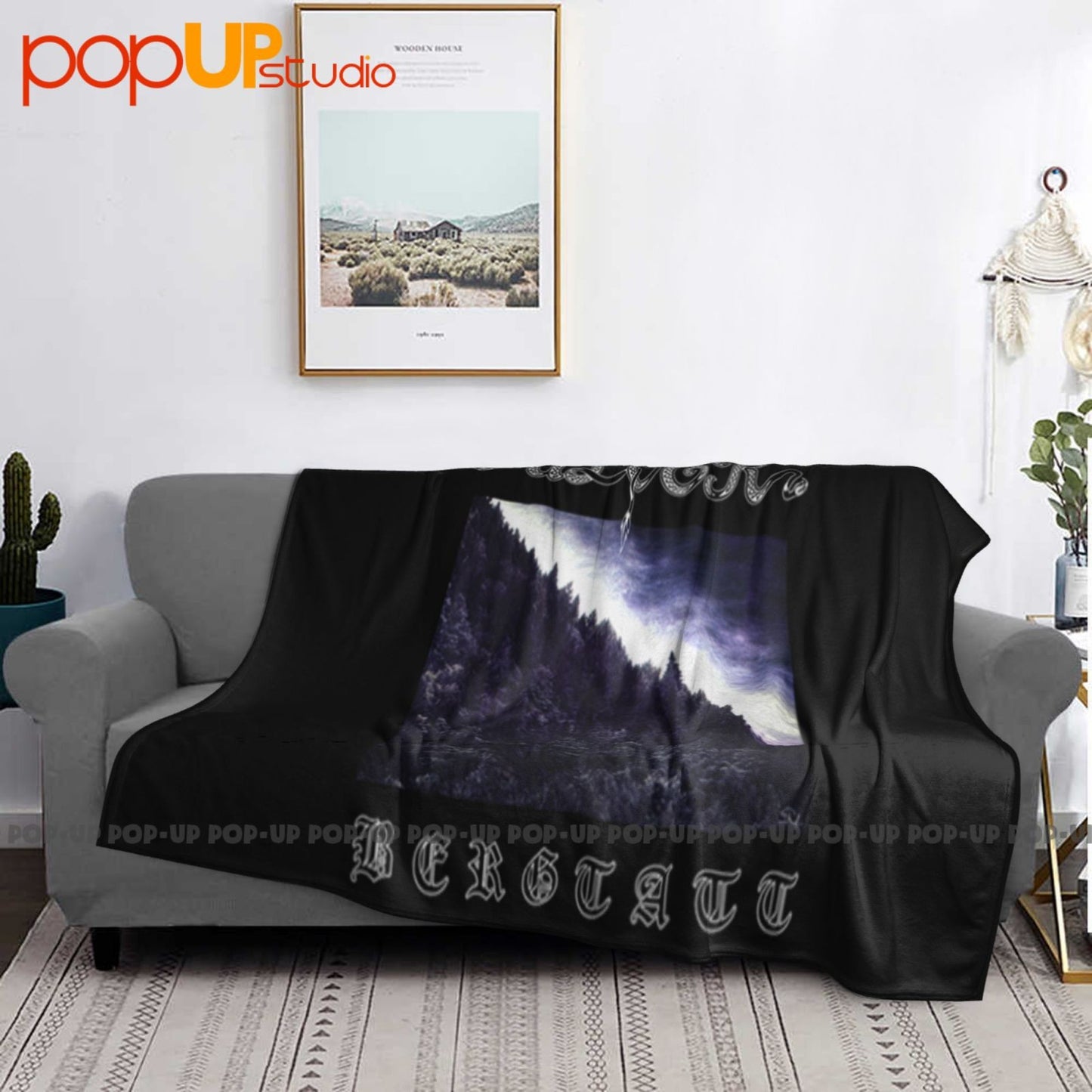 Ulver - Bergtatt Manta Ultrasoft Acolchoada Inverno Capa de Sofá Capa de Cama