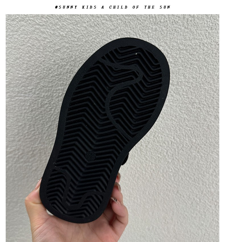 2025 Spring New Korean Style Sports Training Shoes for Kids Boys and Girls Breathable Sneakers