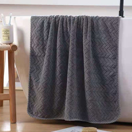 Bath Towels for Bathroom, Bath Sheets, Plush, Extra Large, Super Soft, Highly Absorbent Microfiber, 27x55 Inch