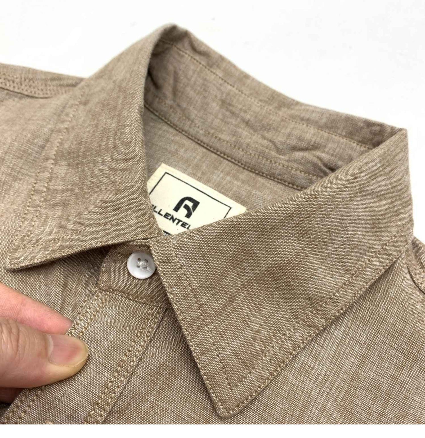 Sold Color Mens Cotton Linen Shirts Harajuku Casual Simple Comfortable Long Sleeve Loose Buttons Blouses Shirt With Chest Pocket