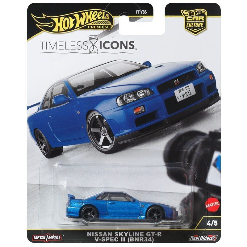 100% Original Hot Wheels Timeless Icons Mix 5 1:64 Ferrari F50 Porsche Carrera Gt Chassis Conversion Collectible Car Toys