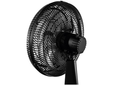 Table Fan Mondial Turbo NVT-40-8P-B 40cm 8 Speeds 3 Speeds Black and Silver-110V