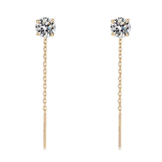 Ten Carats Moissanite Drop Earrings for Women, Elegant Hexagon Cut Dangle Jewelry, Luxury Gift for Anniversary and Parties