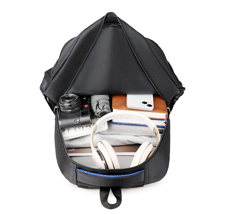 Fashionable Men's Backpack - Large Capacity, Multi functional Travel and Laptop Bag, Multi functional Bag for Leisure, Business