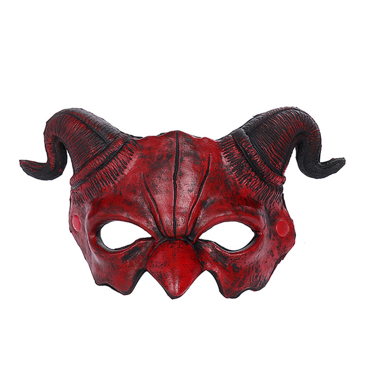 Halloween Sheep-horned Devil Mask Realistic Cosplay Costume Mask for Halloween Themed Party Accessory