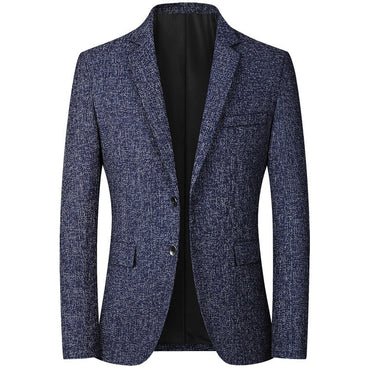 Men's Blazer Casual Suit Spring Thin Middle-aged Top Jacket Blazers for Men Men Suit