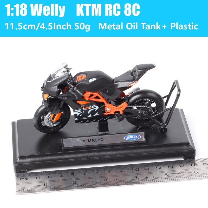Modelo de motocicleta Maisto KTM 450 SX SXF EXC Racing RC 8C RC390 690 SMC R 640 Duke II Rally de escala 1/18 Diecast Veículos de Moto de Trilha