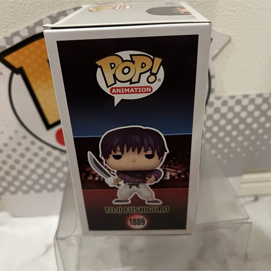 Funko Jujutsu Kaisen Anime Figure Pop Fushiguro Toji #1889 (Chase) Boneco de Vinil Colecionável Edição Limitada Modelo de Brinquedo de Presente
