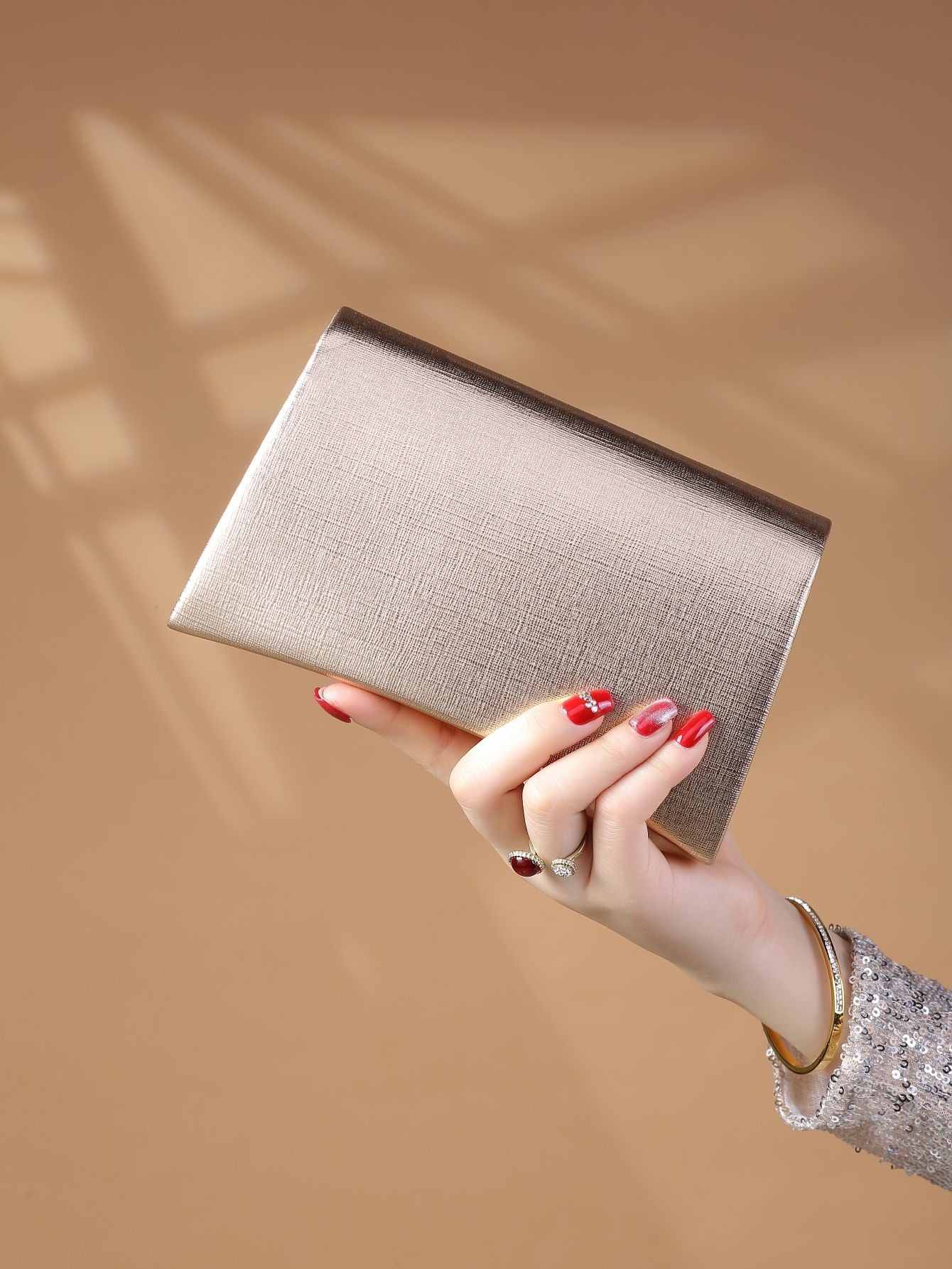 Glamorous, Elegant, Exquisite, Quiet Luxury Sequin, Stylish, Luxury, Shiny Glitter Clutch Bag For Evening Party Evening Bag