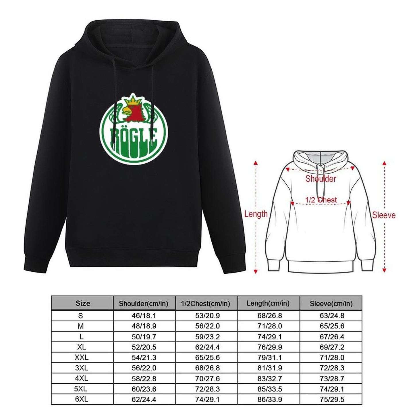 Rogle BK Hoodie men's clothing korean clothes mens designer clothes graphic t shirts men hoodies for men high quality