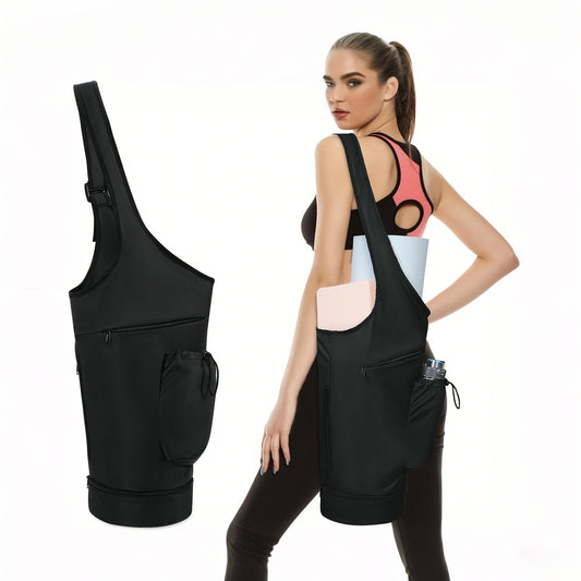 Yoga Mat Bag ?arrier - Multi-Functional Yoga Mat Carrier Bag with Water Bottle Pocket - Versatile Gym Yoga Mat Bags for Women