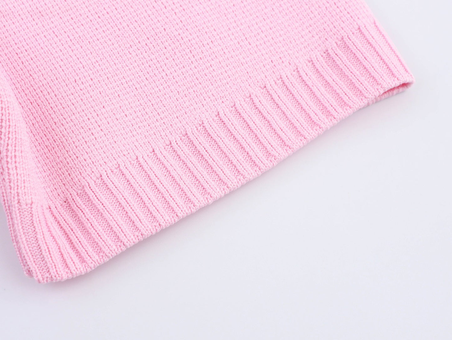 2025 Spring And Summer New Women's Short Sleeved Simple Fashion Style Knitted Cardigan Coat