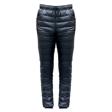 Plus Size Thickened Camp Down Pants Skiing Climbing Warm Slim Trousers Men for Family Outdoor Camping Accessories