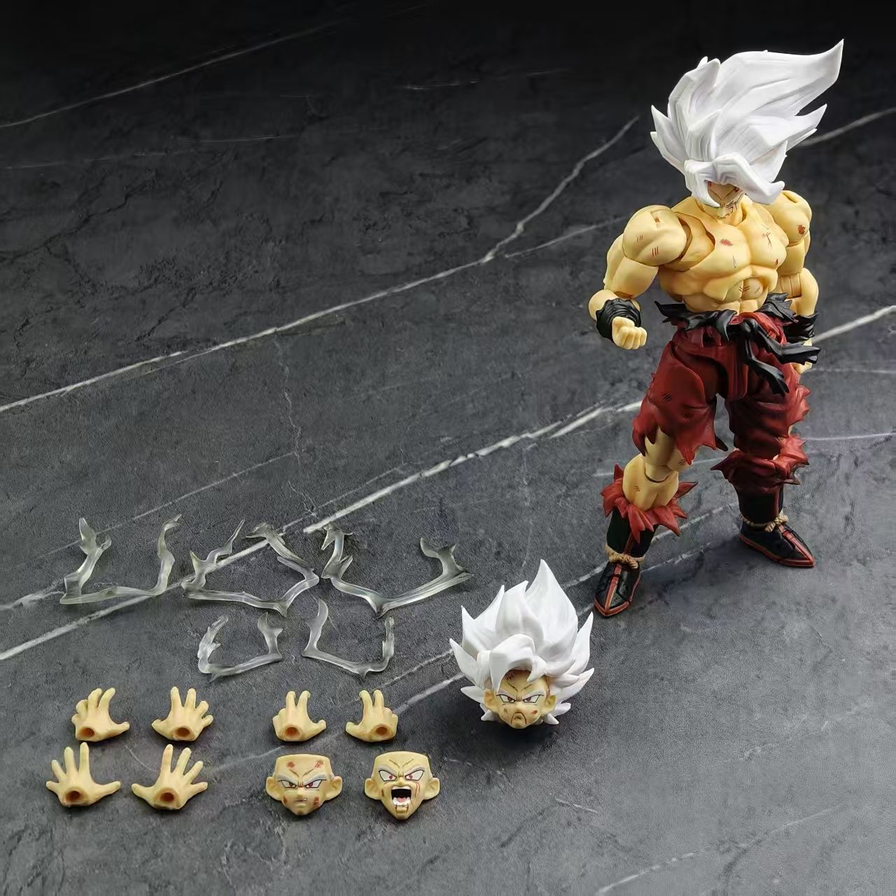 Em estoque Nan&T SHF Batalha Semanal GOKU Dragon Ball Z Escala 1/12 Boneco de Ação Modelo Brinquedos Figuras de Anime Brinquedos Presente
