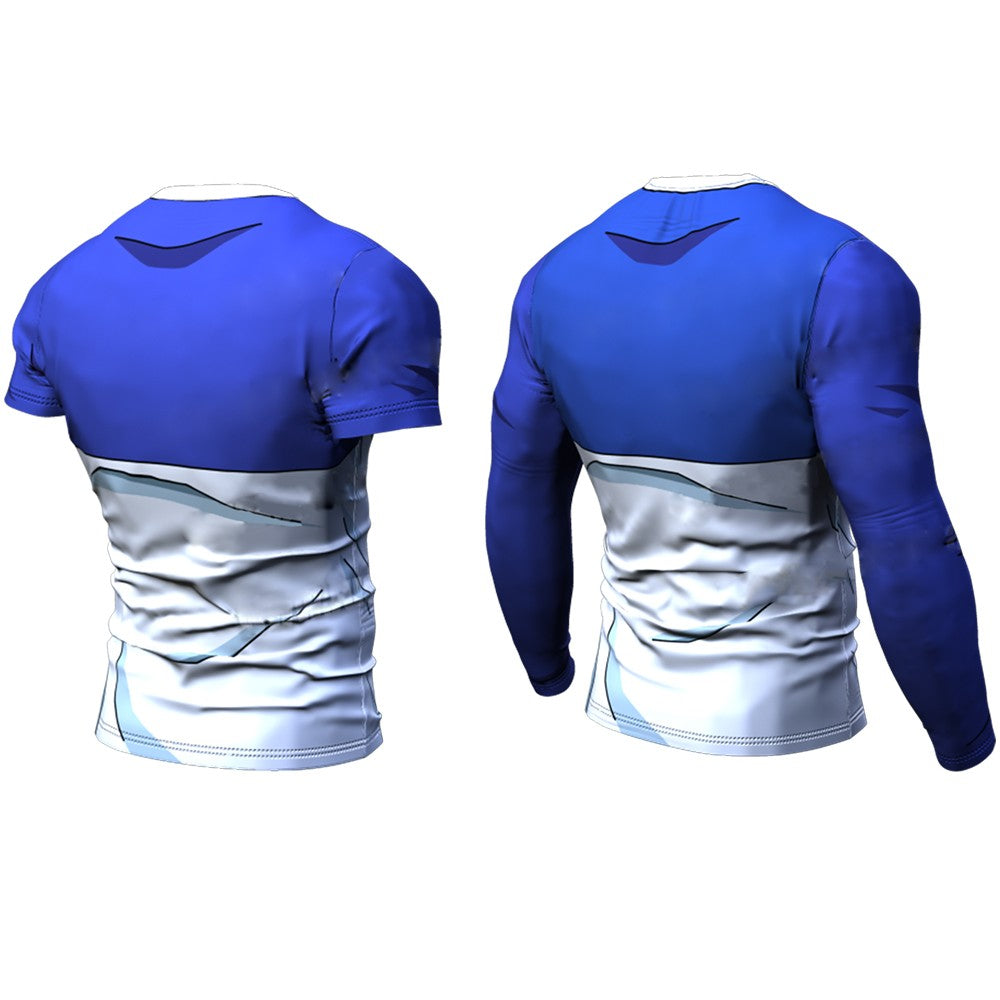 New Goku Men Summer T Shirt Gym CAPSULE CORP Printed Casual Quick-dry Fitness Short Sleeve Men's T-shirt Men Tees