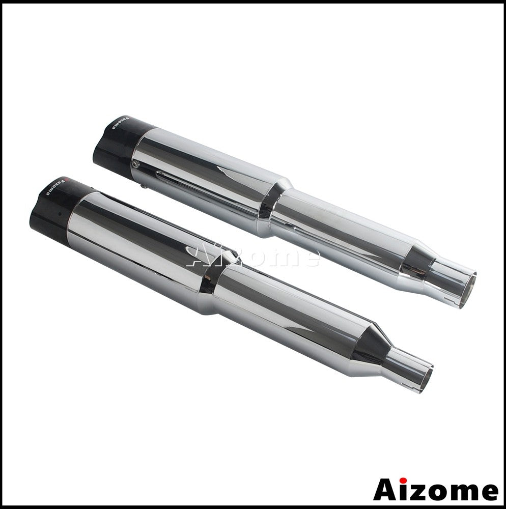 Motorcycle 4.5Inch Slash?Cut Exhaust Muffler Carbon Fiber For Harley M8 Touring Electra Street Glide Road King Road Glide 17-26