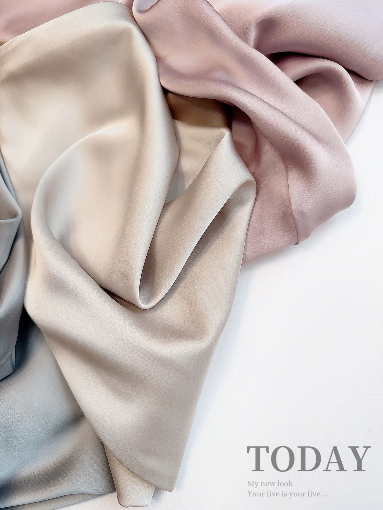 French Style Chic Women's Acetic Acid Satin Flowy High Waist Hip Hugging Skirt for Spring/Summer Fishing Tail Skirt A-line Skirt