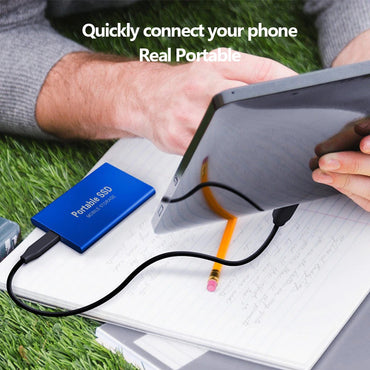 Genuine High-speed Portable SSD 4TB External Hard Drive 16TB USB3.1 Solid-state Drive 1TB External Hard Disk for Laptop/MAC/PC