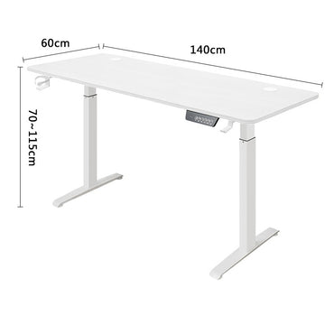 Mesa de Trabalho com Altura Ajustável, Elétrica, para Sentar e Ficar em Pé, Mesa para Computador com Motor Moderno, para Jogos, Mesa para Escritório Doméstico