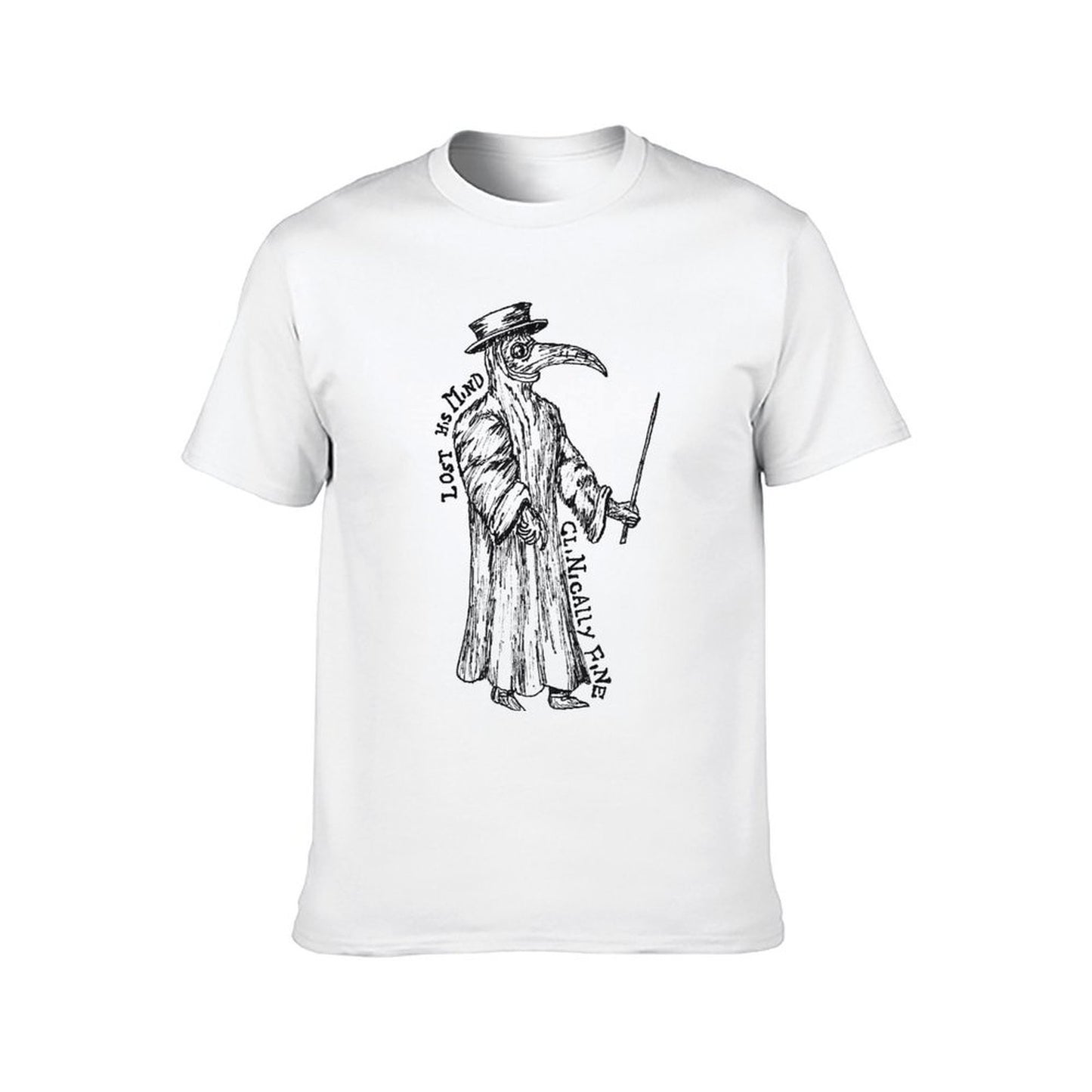 Mr. Plague Doctor Man T-Shirt man t shirts cotton black cotton t-shirt plain for man package