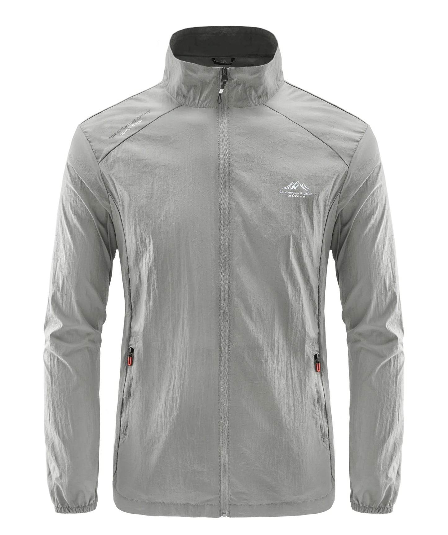 Summer Men's Sun Protection Casual Breathable Sports Windproof Water Resistant Ultrathin Jacket Outdoor Fishing Skin Clothing