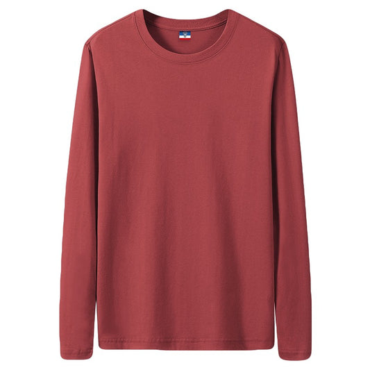 Good Quality 4XL 5XL Plus Size T-Shirts Men Long Sleeves Cotton Tops Male Tees Basic Plain Tshirts Women Tee Shirts Underwears