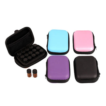 15Slots 1/2/3ML Essential Oil Case For Young Living Roller Bottles Storage Bag Holder Portable Perfume Hanging Organizer