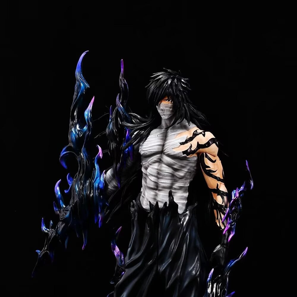 31-33cm Bleach Kurosaki Ichigo Duas Formas Grande Figura de Anime Modelo Estátua Coleção de Meninos Decoração de Mesa Ornamentos Brinquedos Presentes