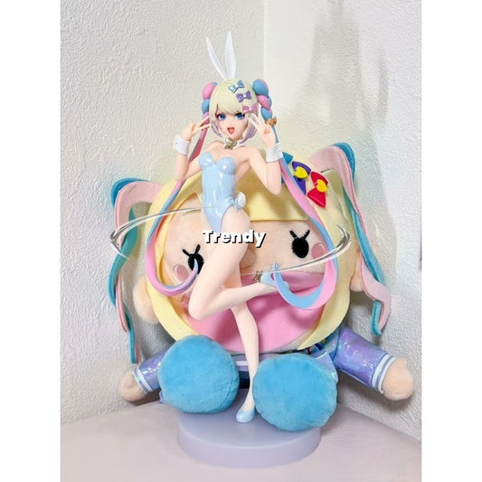 ?In Stock?GSC PUP NEEDY GIRL OVERDOSE OMGKawaii Angel Bunny Girl with Net Stockings L Size Figure Model Toy