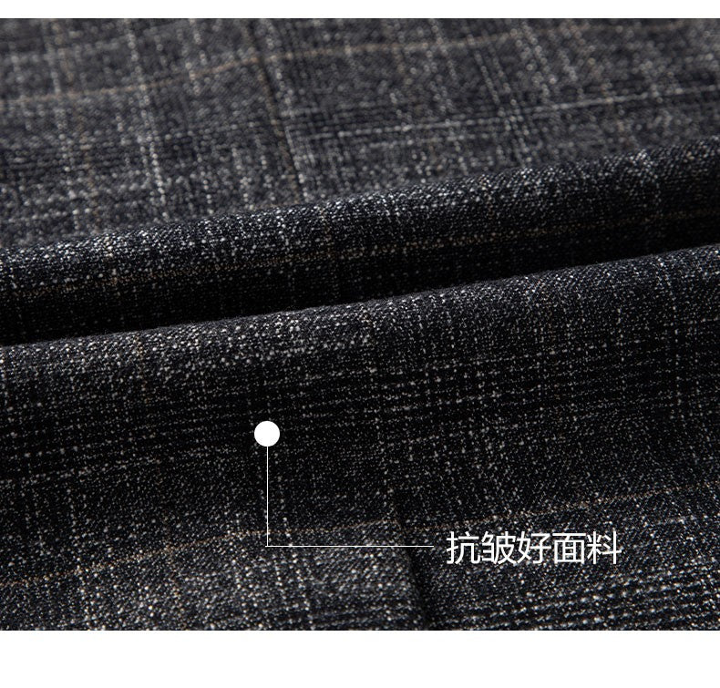 2025 Men's Slim Fit Business Casual Blazer High Quality Fashion All-in-One Banquet Korean Style Handsome Trend for All Seasons