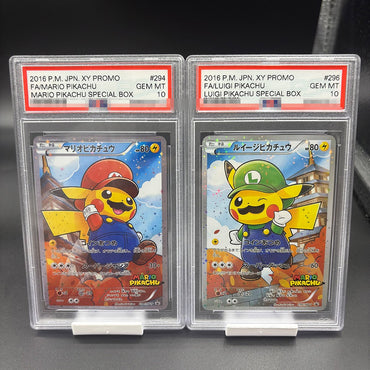 DIY 2016 P.M. JPN.XY PROMO PIKACHU Version Collection Card 10Points Rating Card PIKACHU SPECIAL BOX Anime Game Card Gift Toy