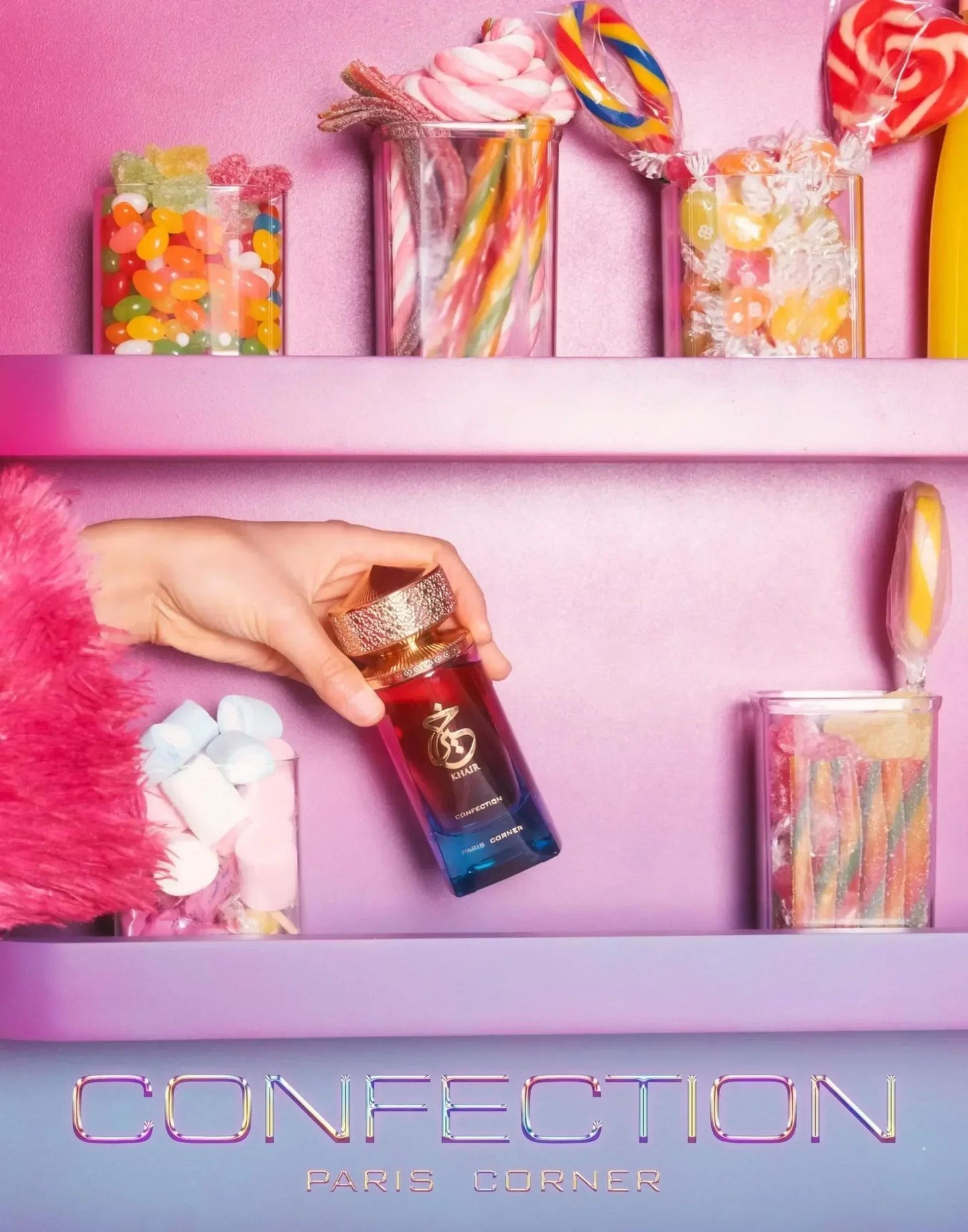 100ml Khair Confection Paris Corner Eau De Parfum Sweet Candy Scent Perfume For Men For Women Elegant Packaging Holiday Gifts