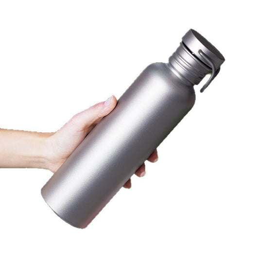 500ml 600ml 750ml Titanium Water Bottle Outdoor Camping Supplies Tourism Sports Cycling Hiking Camping Water Bottle