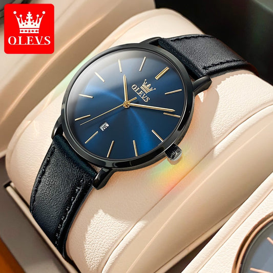 OLEVS 5869 Fashion Women's Watches Milanese Mesh Belt Waterproof Simplicity Versatile Quartz Watch for Lady Original Wristwatch