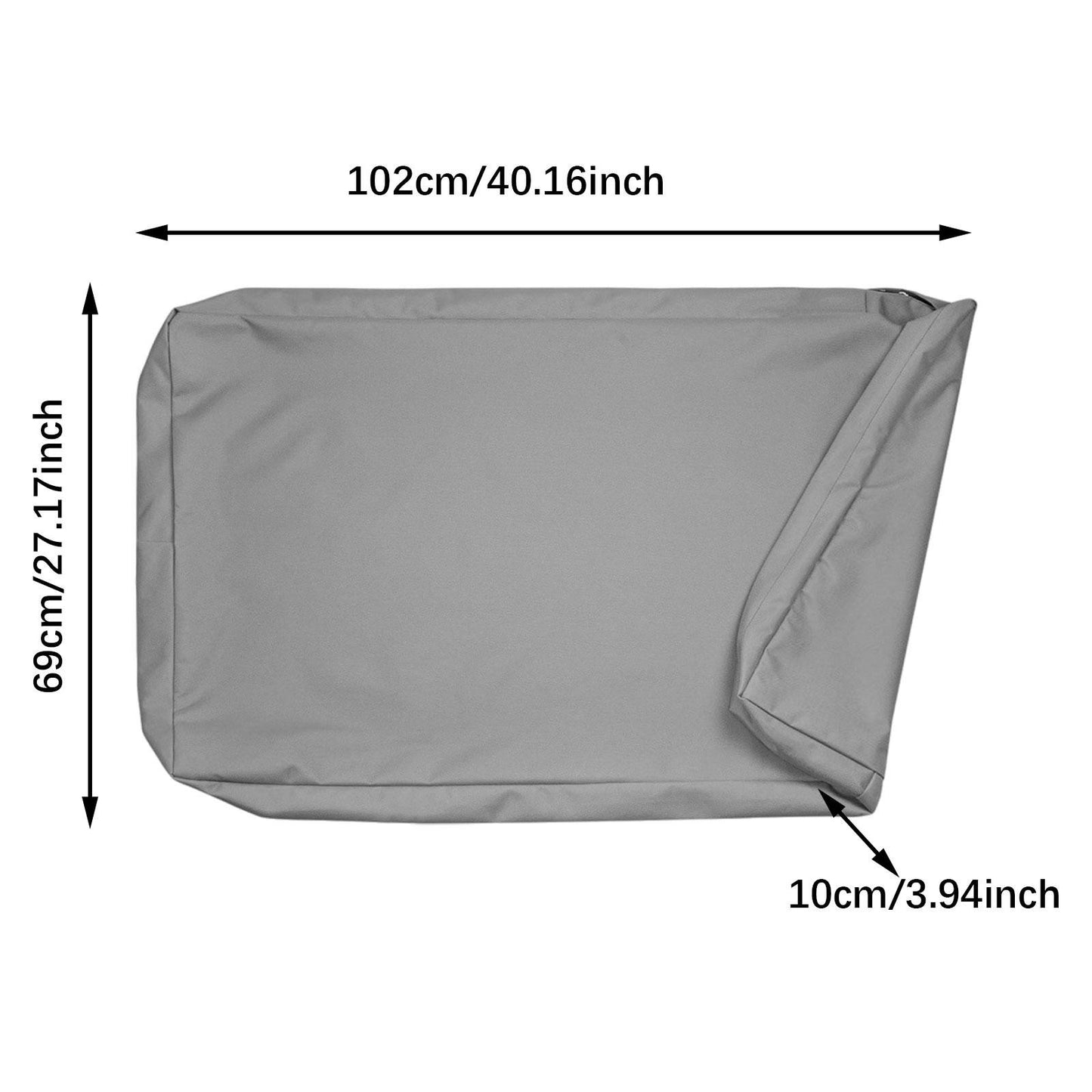 Capa de Cama para Cães em Tecido Oxford Impermeável, Substituível, Lavável, Capa para Almofada de Caixa para Cães, para Camas de Cachorros e Gatinhos, Suprimentos para Animais de Estimação