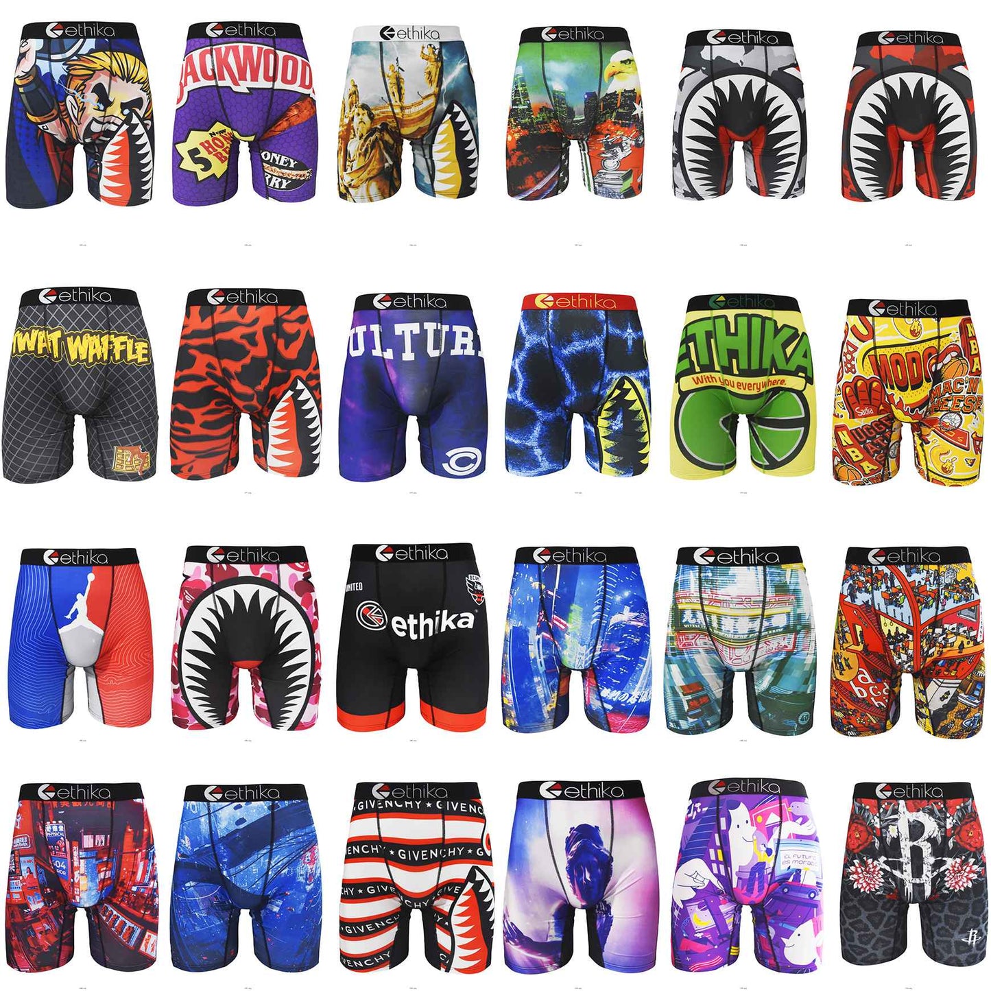 ETHIK Underwear Boxers Breathable Mens Boxershorts Men's Panties Underpants Plus