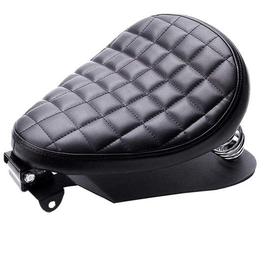 Universal Moto Bobber Motorcycle Solo Seat Chopper Saddle Vintage Cushion Parts For Harley Davidson Iron 883 Sportster Softail