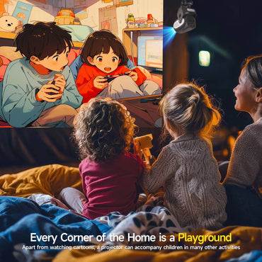 Magcubic HY300 X Projector Electric Focus 4K HD 300ANSI Allwinner H713 90° Flexible BT5.0 Home Cinema Outdoor portable Projector