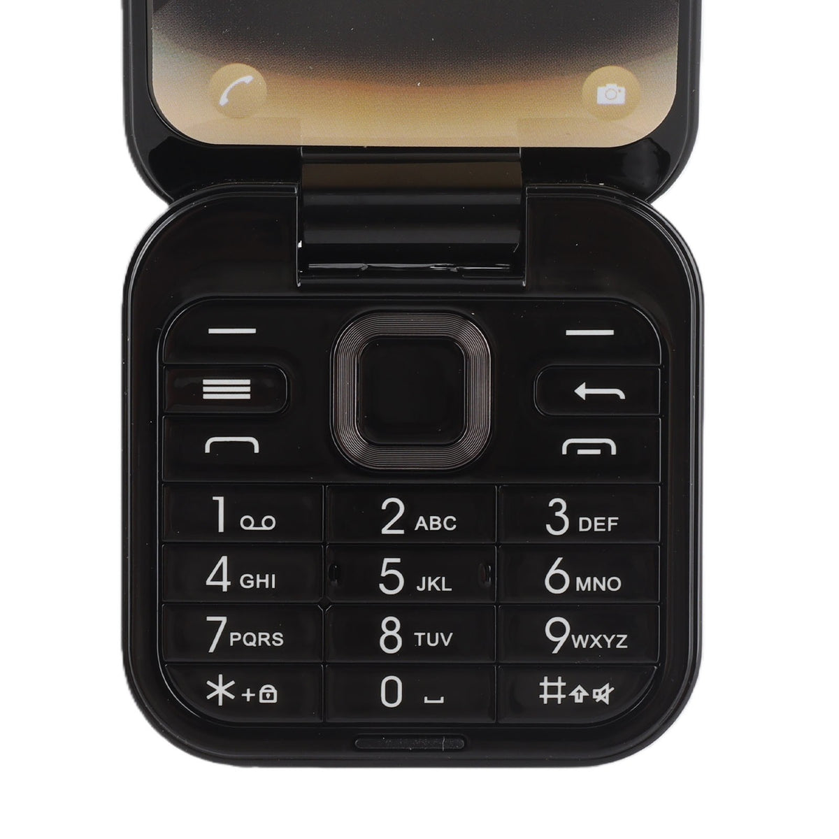 2G Big Buttons Phone Support Up To 16GB Dual SIM 2G Phone 1000mAh Battery ABS 0.08MP Music Video Player for Outdoor