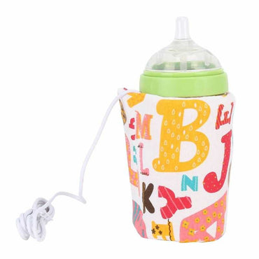 USB Milk Water Warmer Travel Stroller Insulated Bag Baby Nursing Bottle Heater Portable Heated Insulated Storage Bag BPA
