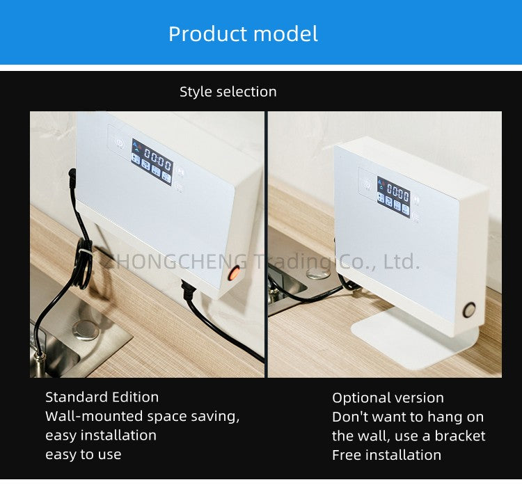 Household 220v Ultrasonic Dishwasher Sink Free-standing Installation-free Home Brush Type Vegetable Washing Lazy Automatic