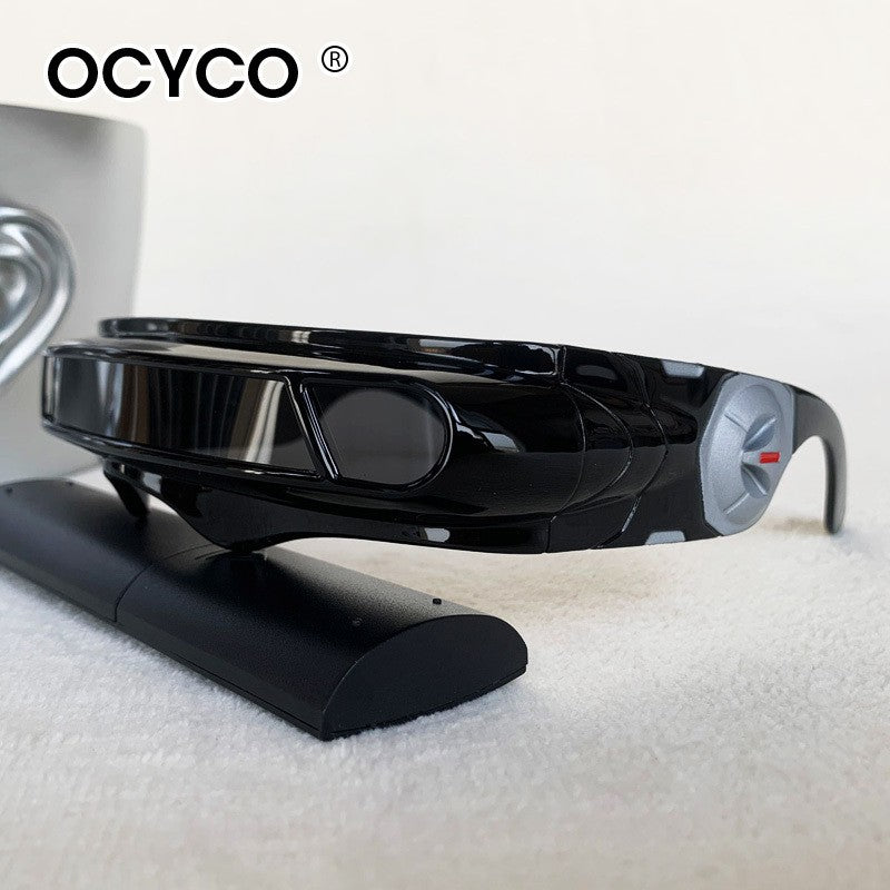 X-man Polarized Sunglasses for Men Women Memory Material Shield Eyewear Outdoor Sports Goggle Cycling Glasses