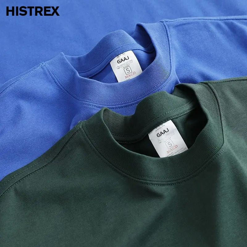 100 Heavy Weight Cotton T shirt For Men Women,Short Sleeve Plain Tops,Solid Oversized Tee Shirts,Quality Clothing 6.8oz 230gsm