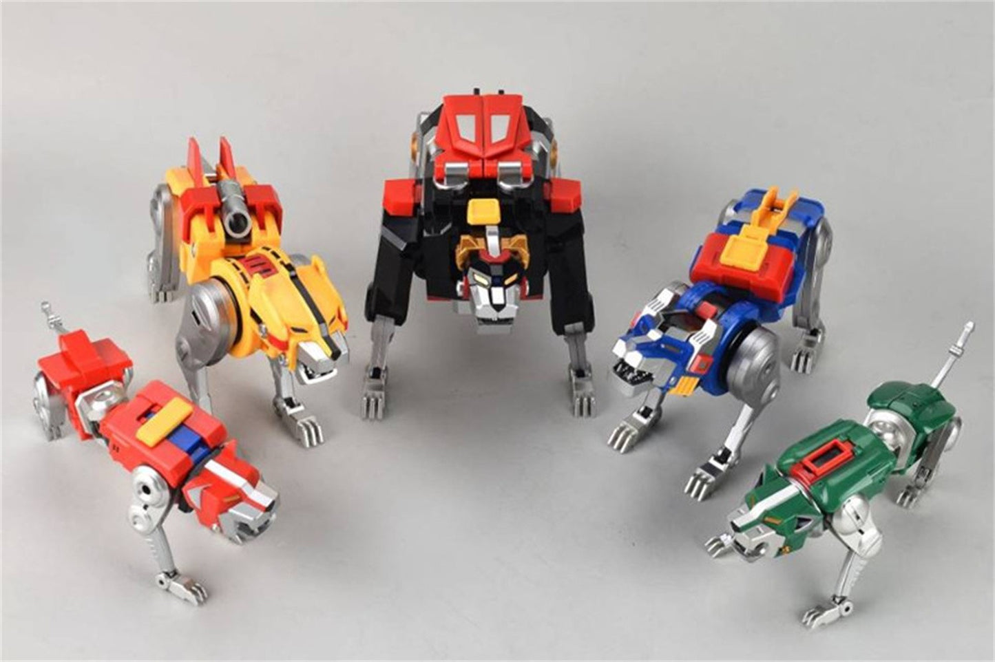 ?IN STOCK?Transformation MC Muscle Bear Beast Lion King Golion Alloy Metal Voltron Defender Action Figure