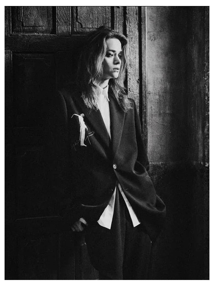 BLACK JOKER Big size blazer men's jacket with embroidery men's oversize jacket luxury men's jacket black Men's suit jackets