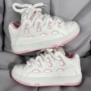 Trend Men's Shoes Outdoor Sneakers New Platform Vulcanized Shoes Breathable Casual Shoes Non Slip Comfortable Running Shoe Tenis