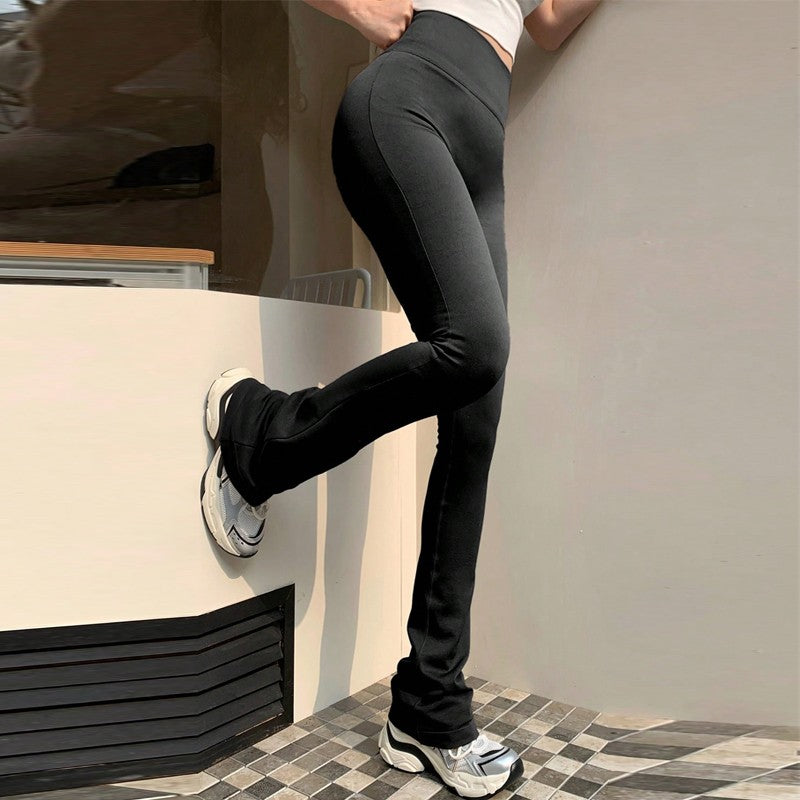 High Waisted Compression Without Awkward Lines Micro Flared Yoga Outdoor Wear Se